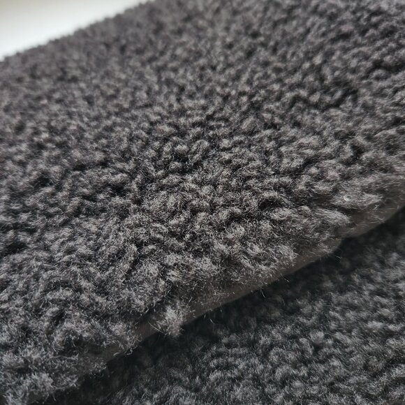 NWT Primark Black Faux Shearling Shoulder Hand Bag Soft Cozy TIk Tok Winter Cute - Picture 3 of 10